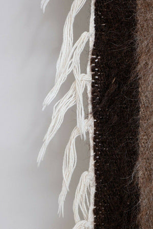 Handwoven Siirt Wool Blanket 4' x 6'5''