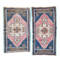 Vintage Turkish Yastik Rugs Set of 2 | 22'' x 36''