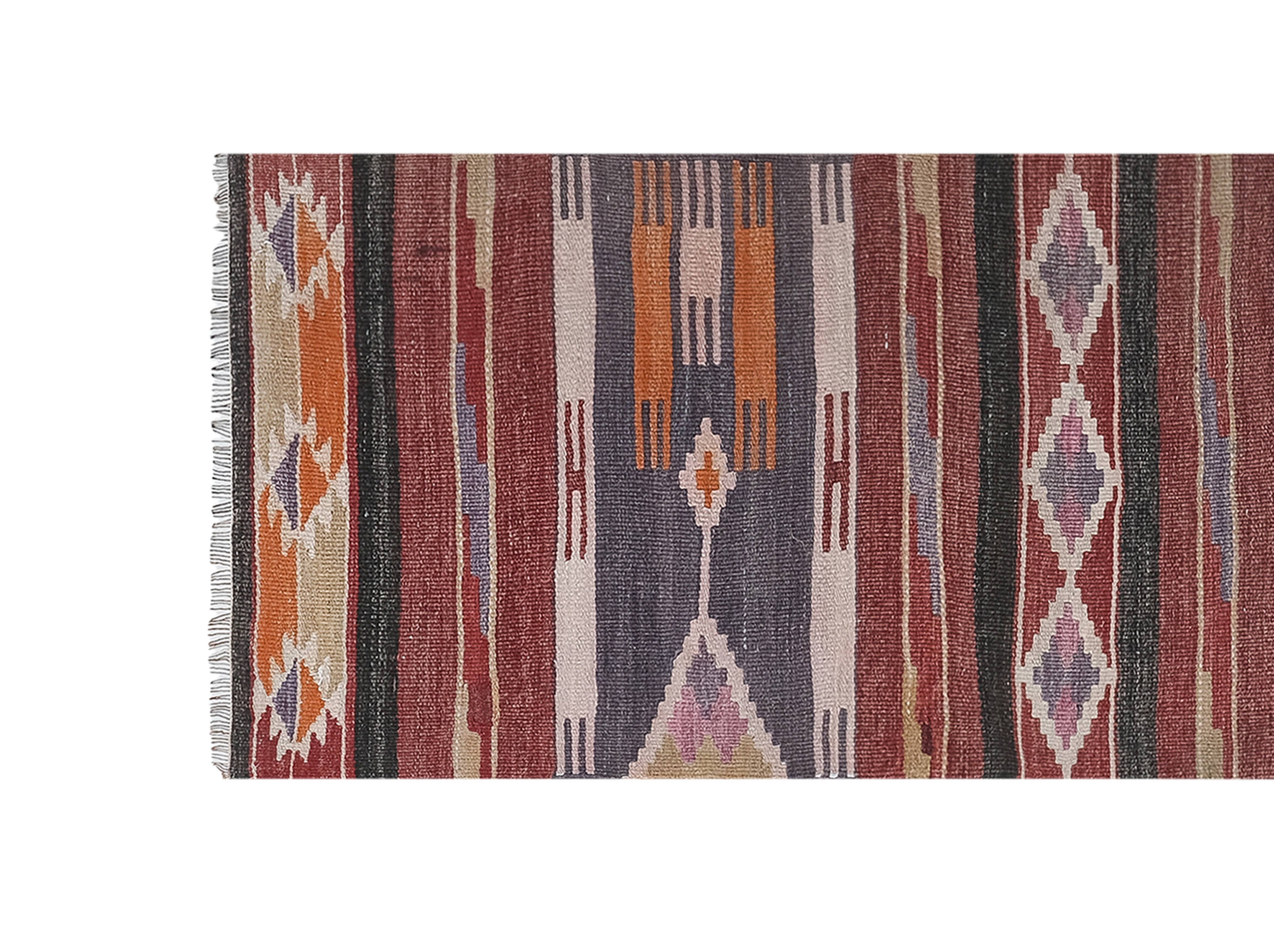 Vintage Turkish Anatolian Kilim Runner 2'7'' x 10'9''