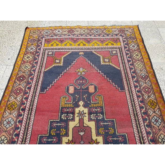 Vintage Turkish Rug 4'11'' x 9'7''