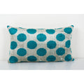 Silk Ikat Velvet Pillow Cover | 16'' x 24''