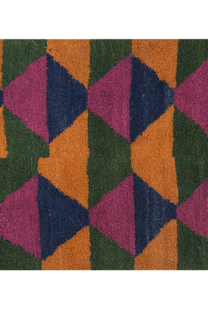 Vintage Turkish Shaggy Tulu Rug 42'' x 54''