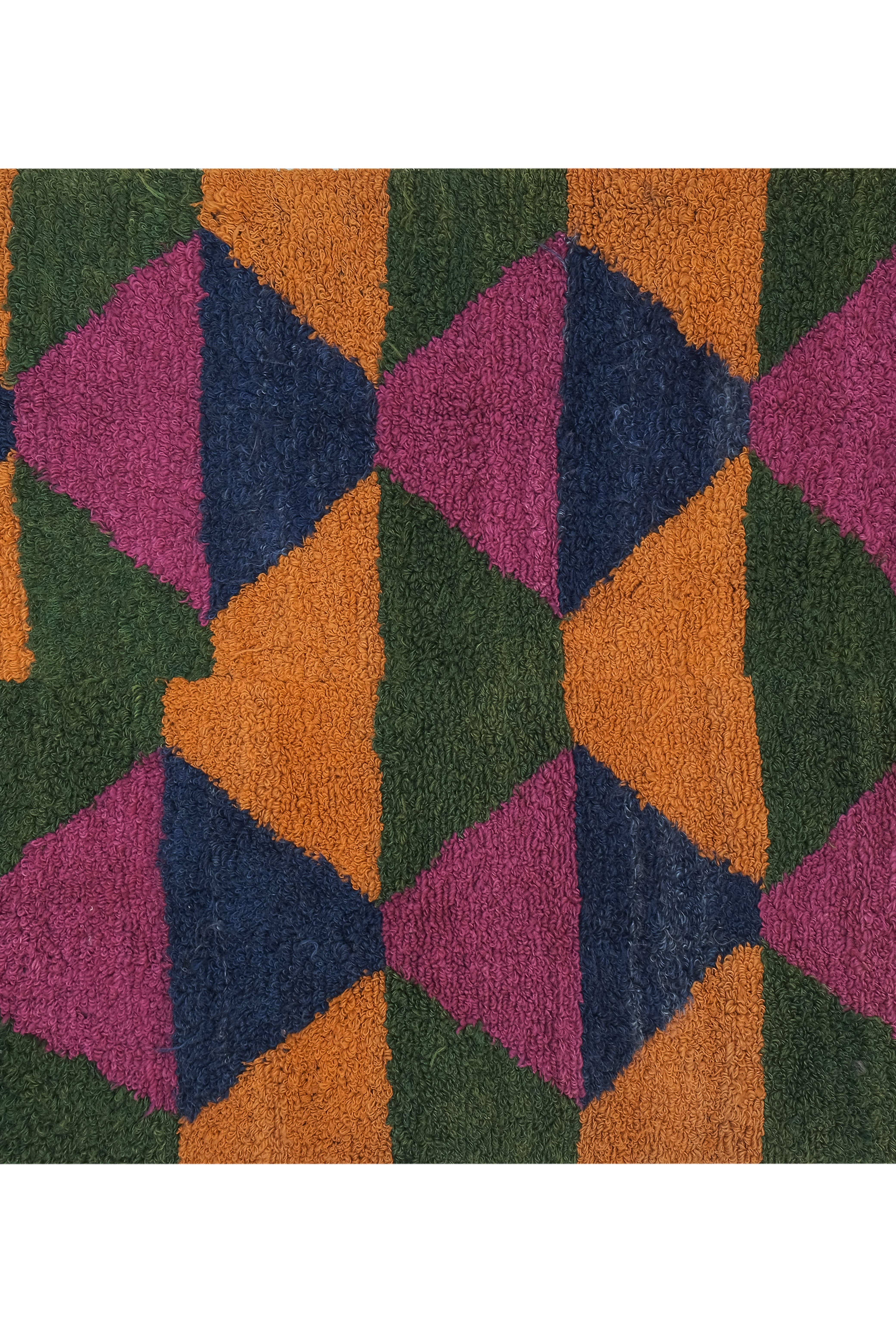 Vintage Turkish Shaggy Tulu Rug 42'' x 54''