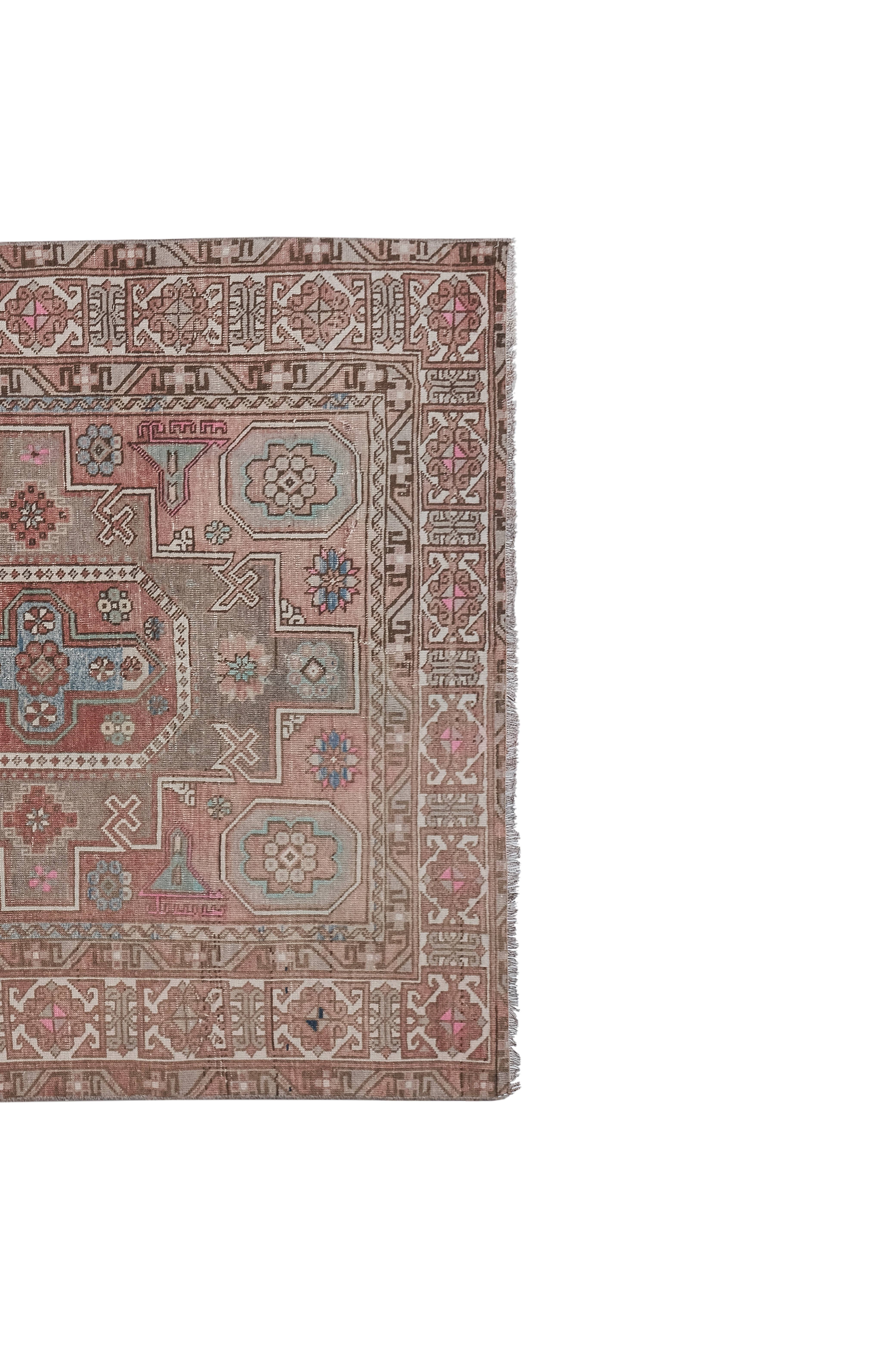 Vintage Caucasian Rug 4'6'' x 8'1''