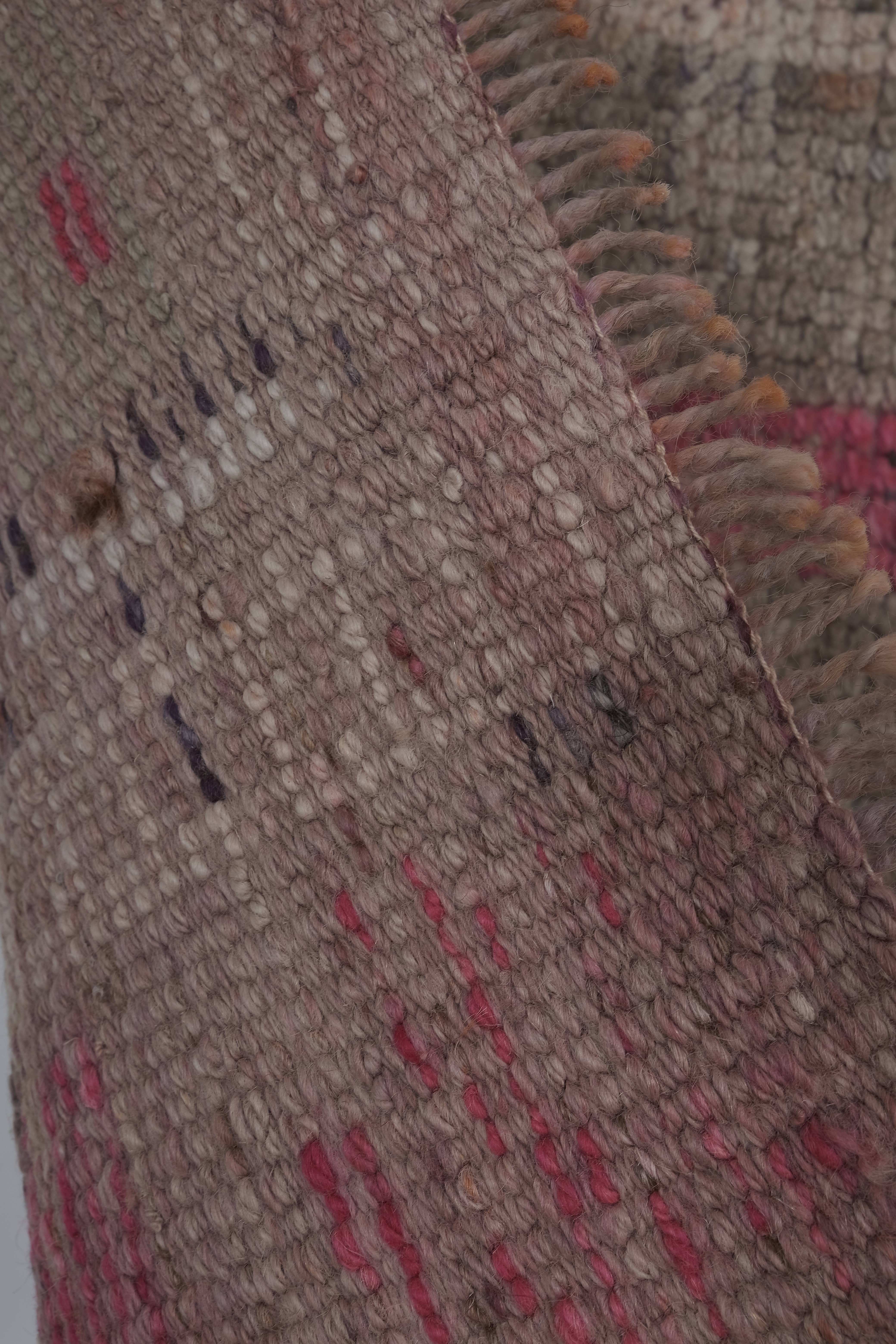 Vintage Kurdish Runner Rug 3'3'' x 10'10''