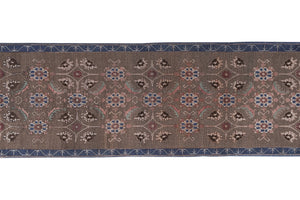 Vintage Turkish Karapinar Rug 2'6'' x 7'5''