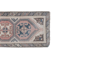 Vintage Oushak Runner 2'2'' x 10'5''
