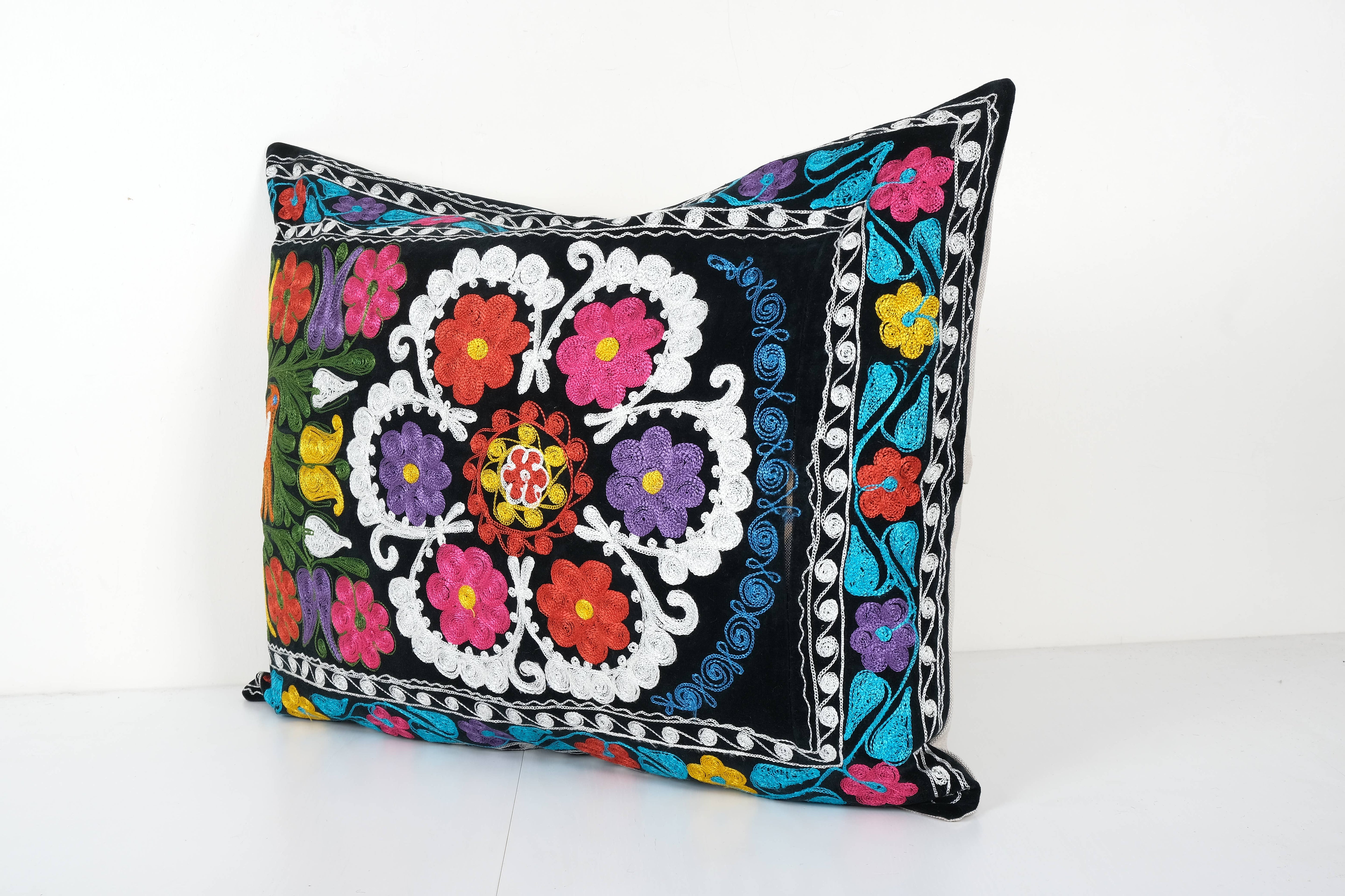 Suzani Bedding Pillow Cover | 24'' x 30''
