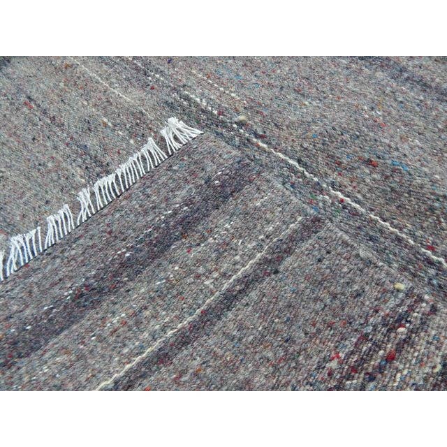 Vintage Turkish Kilim Rug 4'11'' x 5'1''