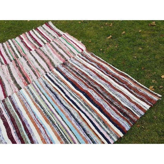 Vintage Turkish Kilim Rug 7'5'' x 9'10''