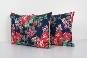 Uzbek Roller Printed Pillow Cover Set of 2 | 16'' x 22''