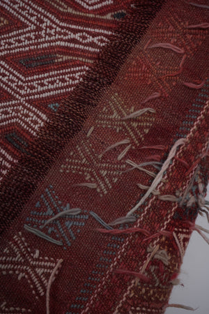 Vintage Turkish Kilim Rug 5'9'' x 8'2''