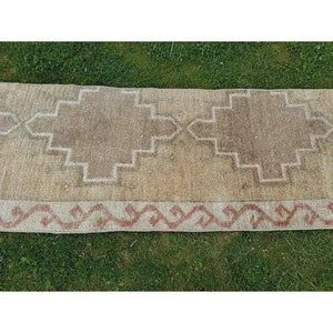 Vintage Turkish Runner Rug 2' x 11'5''