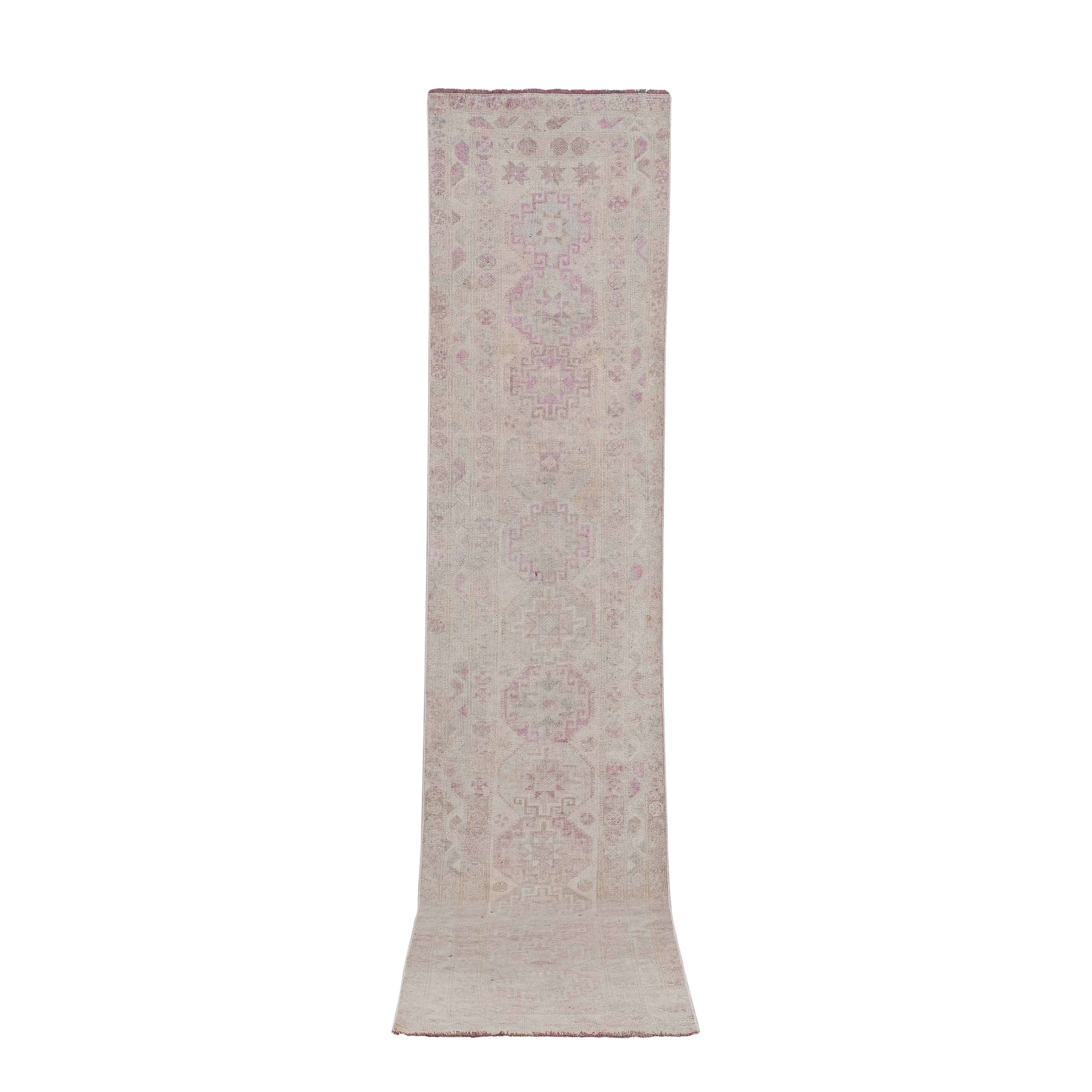 Vintage Oushak Runner 3' x 14'5''