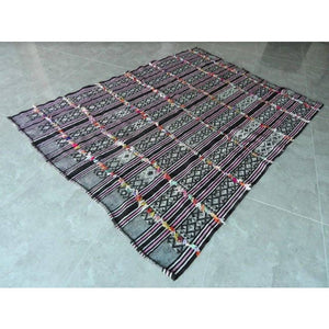 Vintage Turkish Anatolian Kilim Rug 5'9'' x 7'8''