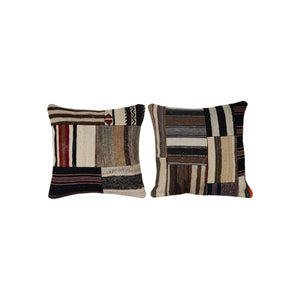 Kilim Pillow Cover Set of 2 | 19'' x 19''