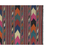 Vintage Turkish Kilim Rug 5'1'' x 11'11''