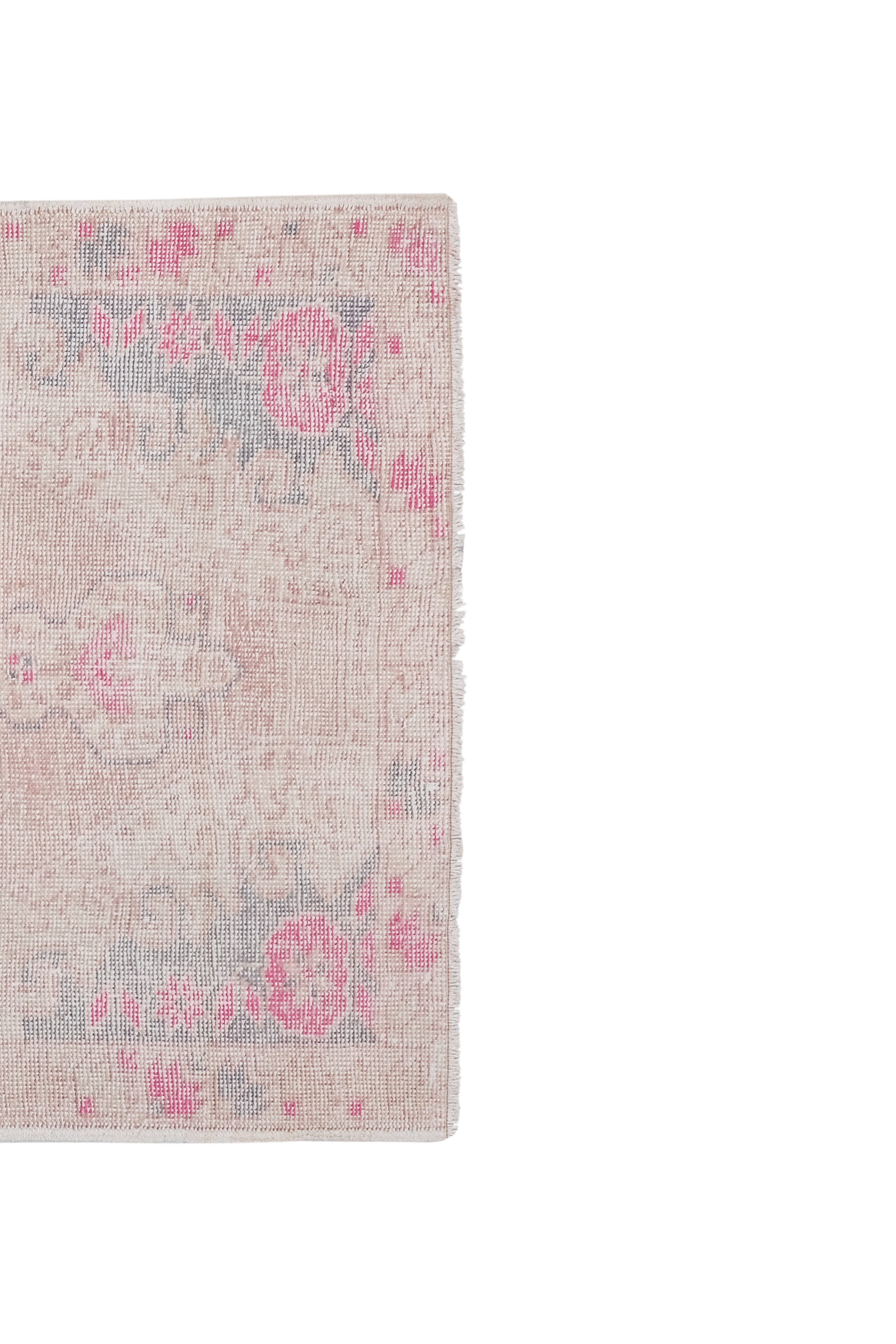 Vintage Turkish Rug 4'3'' x 7'3''