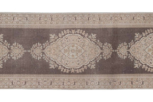 Vintage Turkish Konya Runner Rug 3' x 11'8''