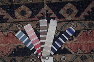 Vintage Turkish Runner Rug 1'8'' x 22'3''