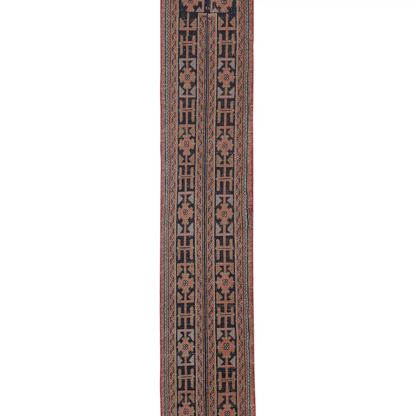 Vintage Turkish Anatolian Runner Rug 2'1'' x 20'8''
