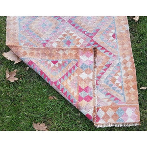 Vintage Herki Kilim Runner 2'8'' x 9'10''