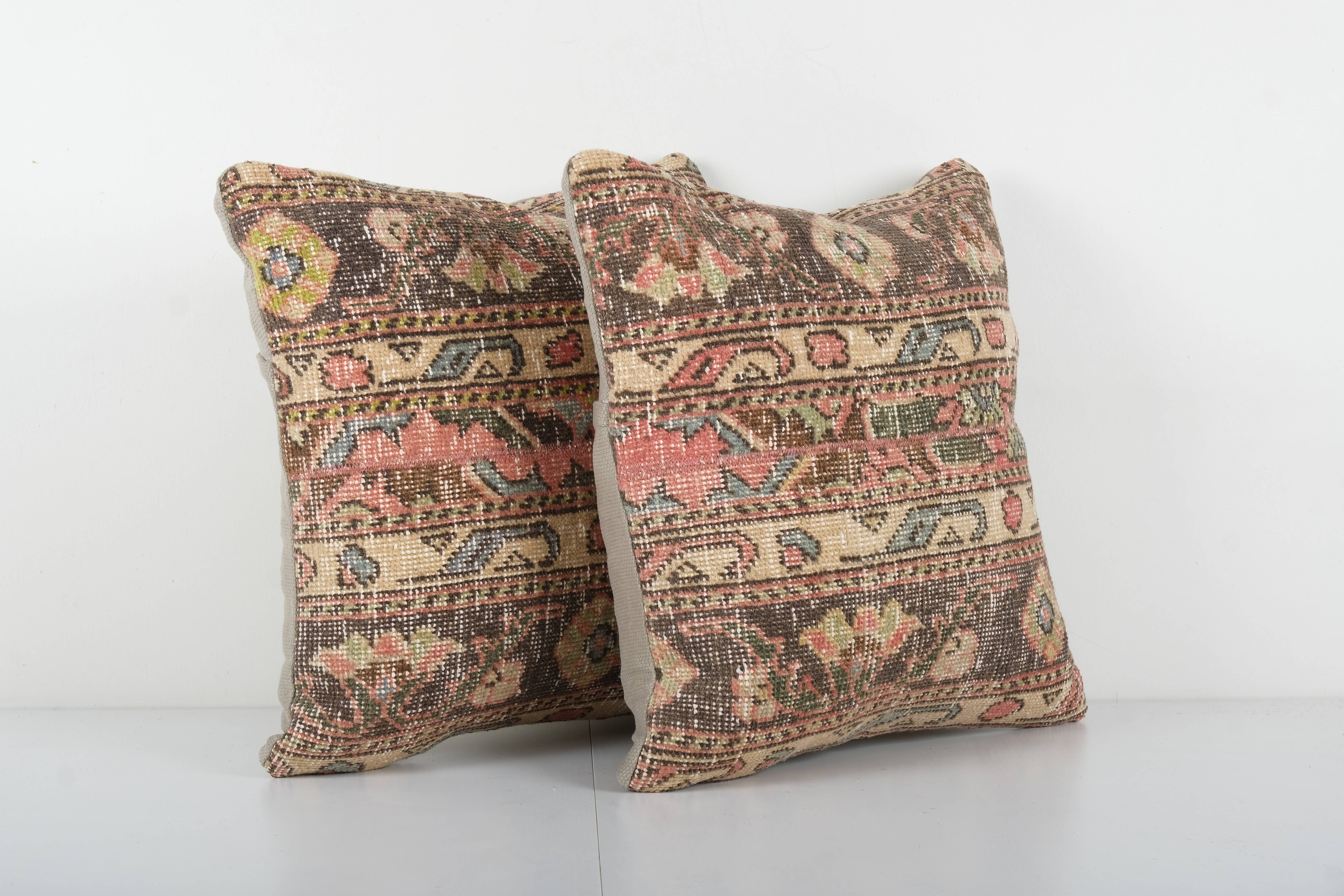 Rug Pillow Cover Set of 2 | 20'' x 20''