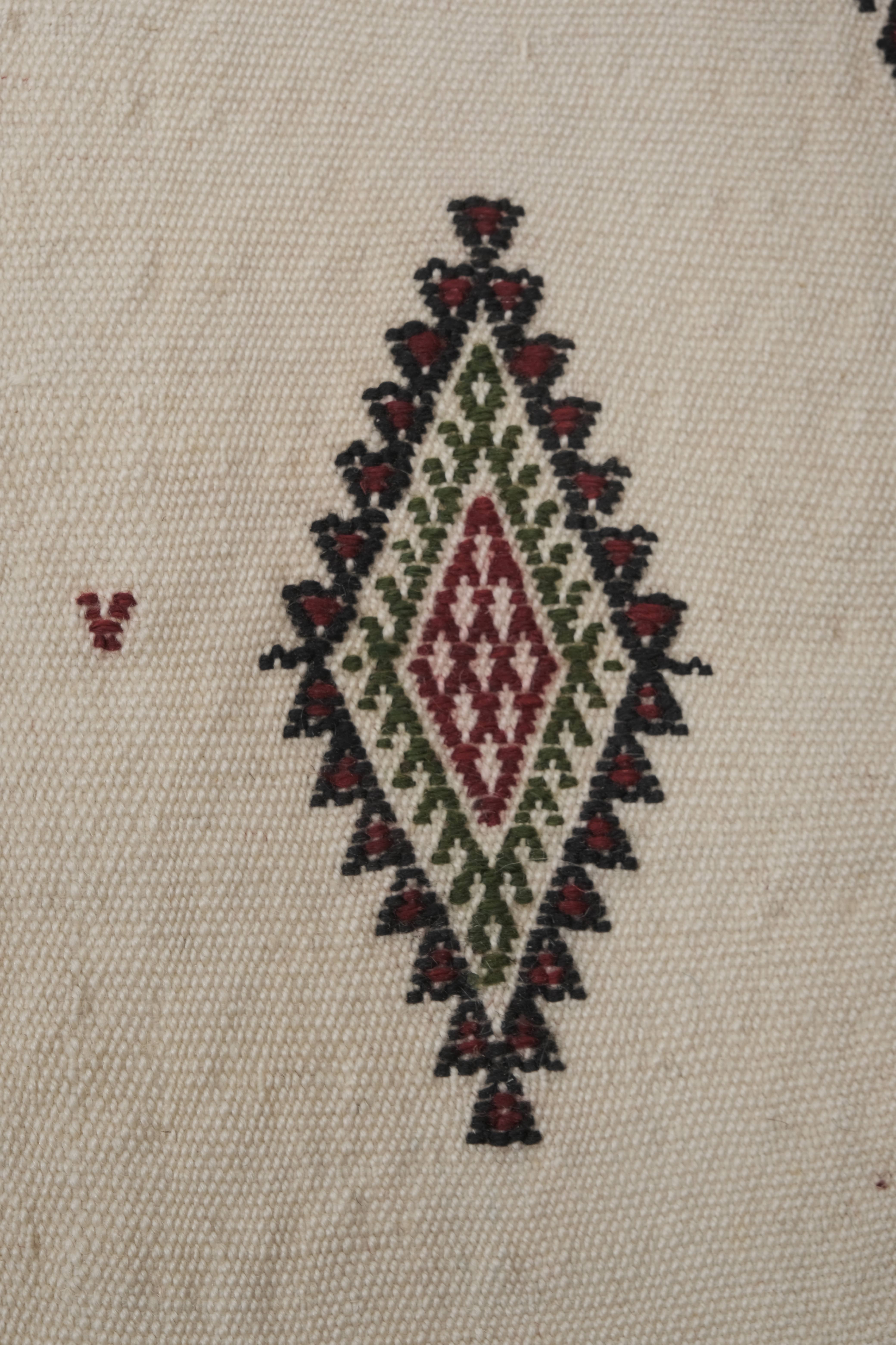Vintage Turkish Kilim Runner 3' x 6'11''