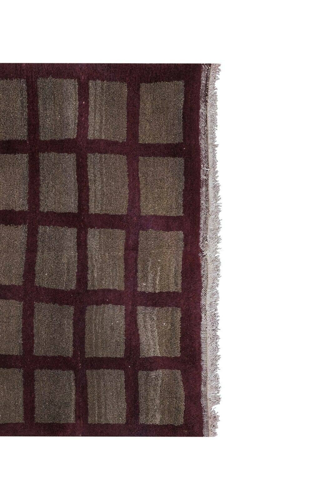 Vintage Turkish Tulu Rug 3'8'' x 6'10''