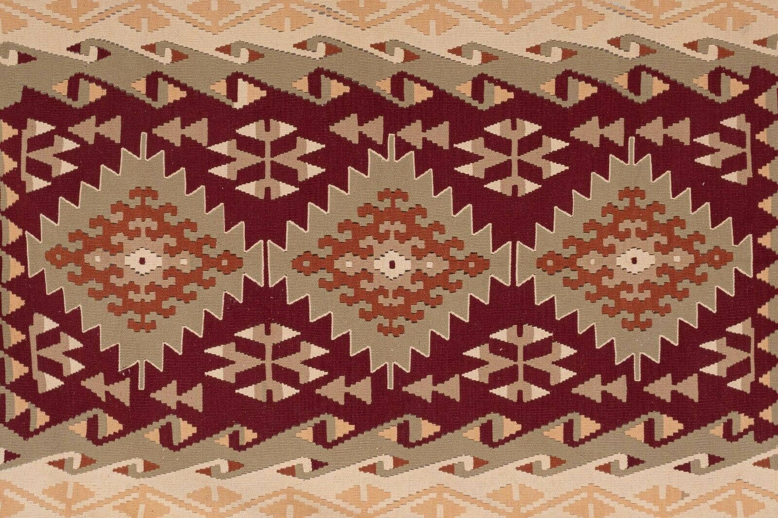Vintage Kayseri Kilim Rug 4' x 7'5''