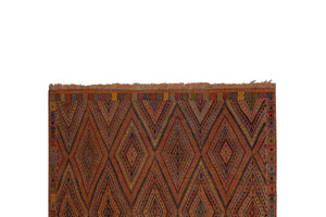 Vintage Turkish Kilim Rug 5'4'' x 7'7''