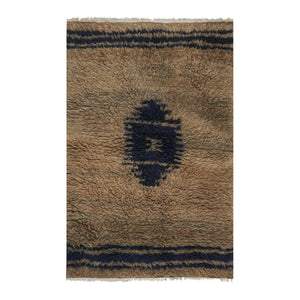Vintage Turkish Tulu Rug 3'8'' x 5'6''
