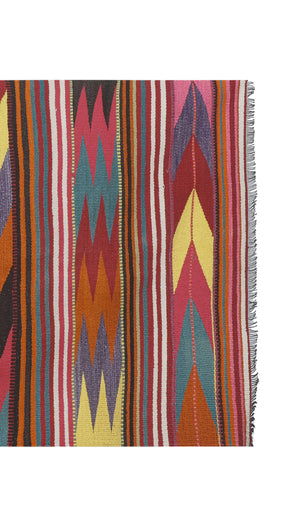 Vintage Turkish Kilim Rug 36'' x 59''