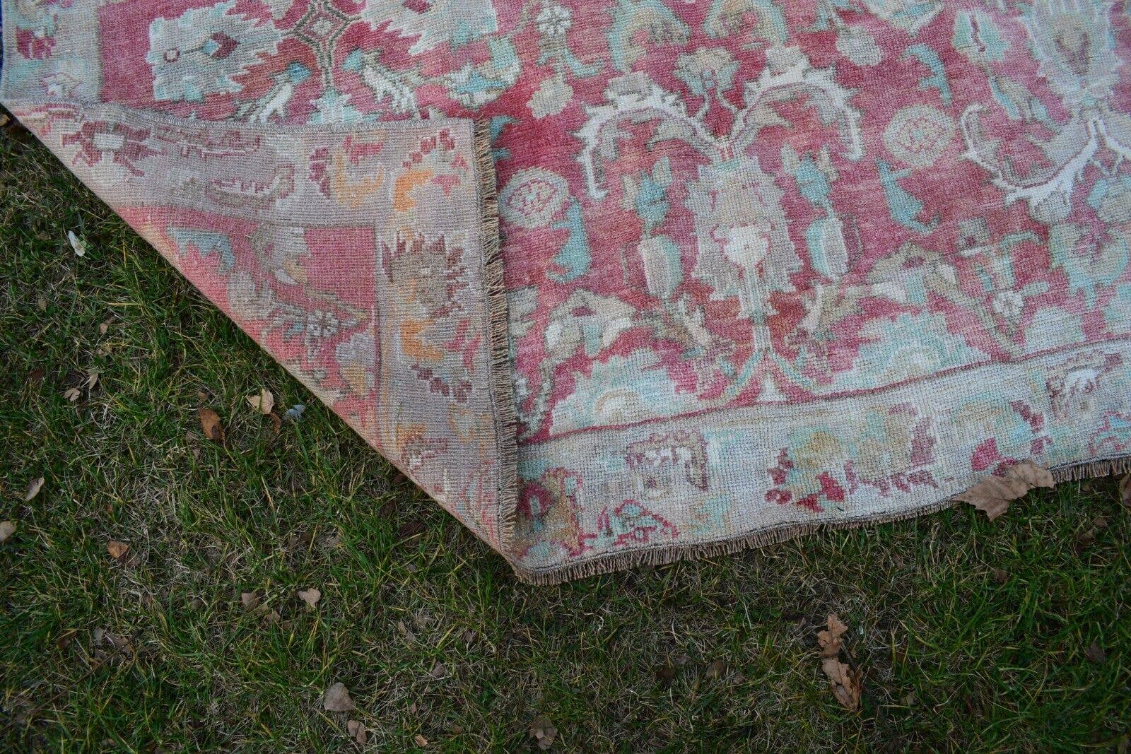 Vintage Oushak Rug 5'1'' x 9'1''