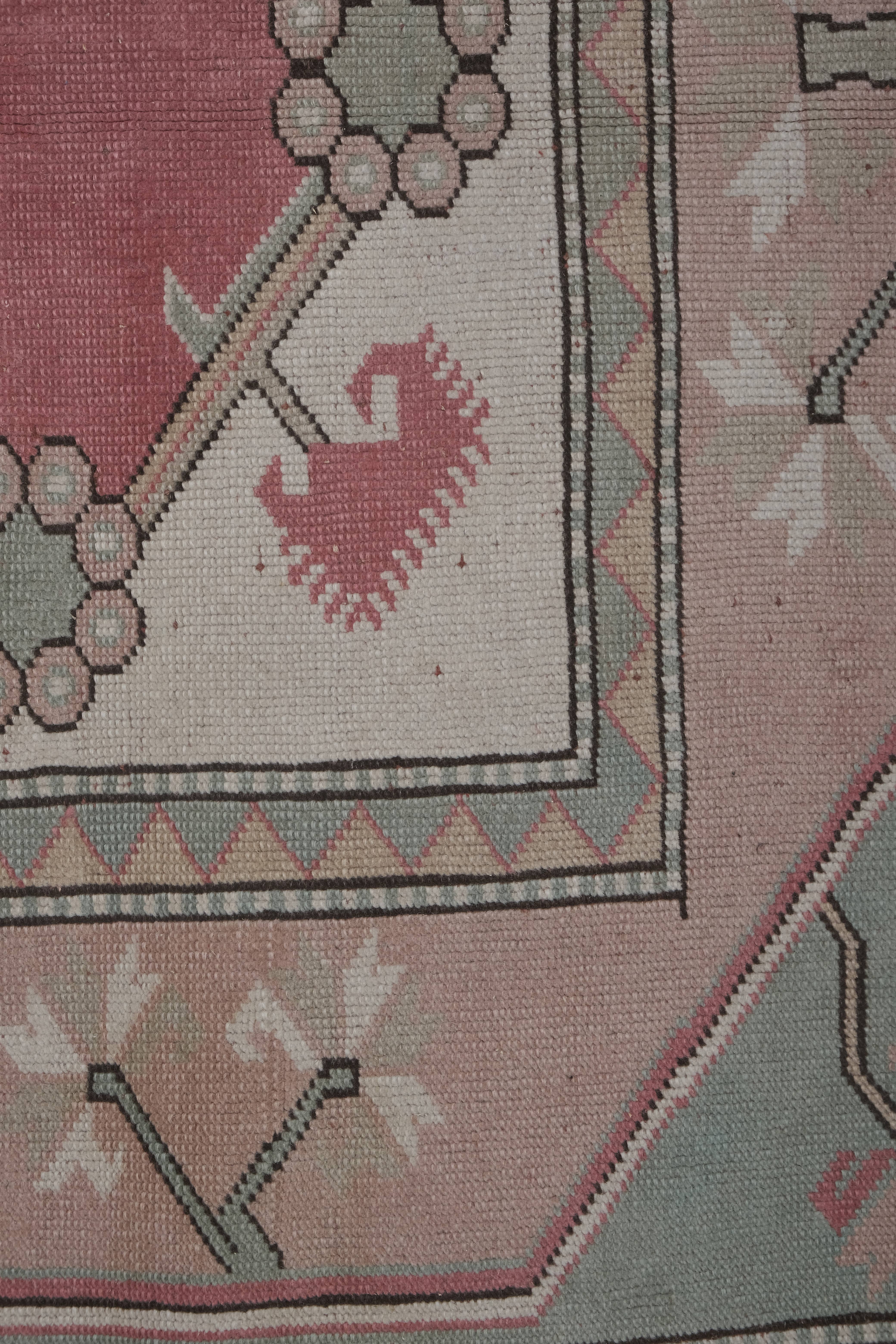 Vintage Turkish Rug 6'11'' x 10'