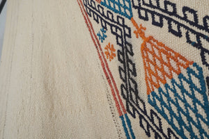 Vintage Turkish Kilim Runner 2'6'' x 16'6''