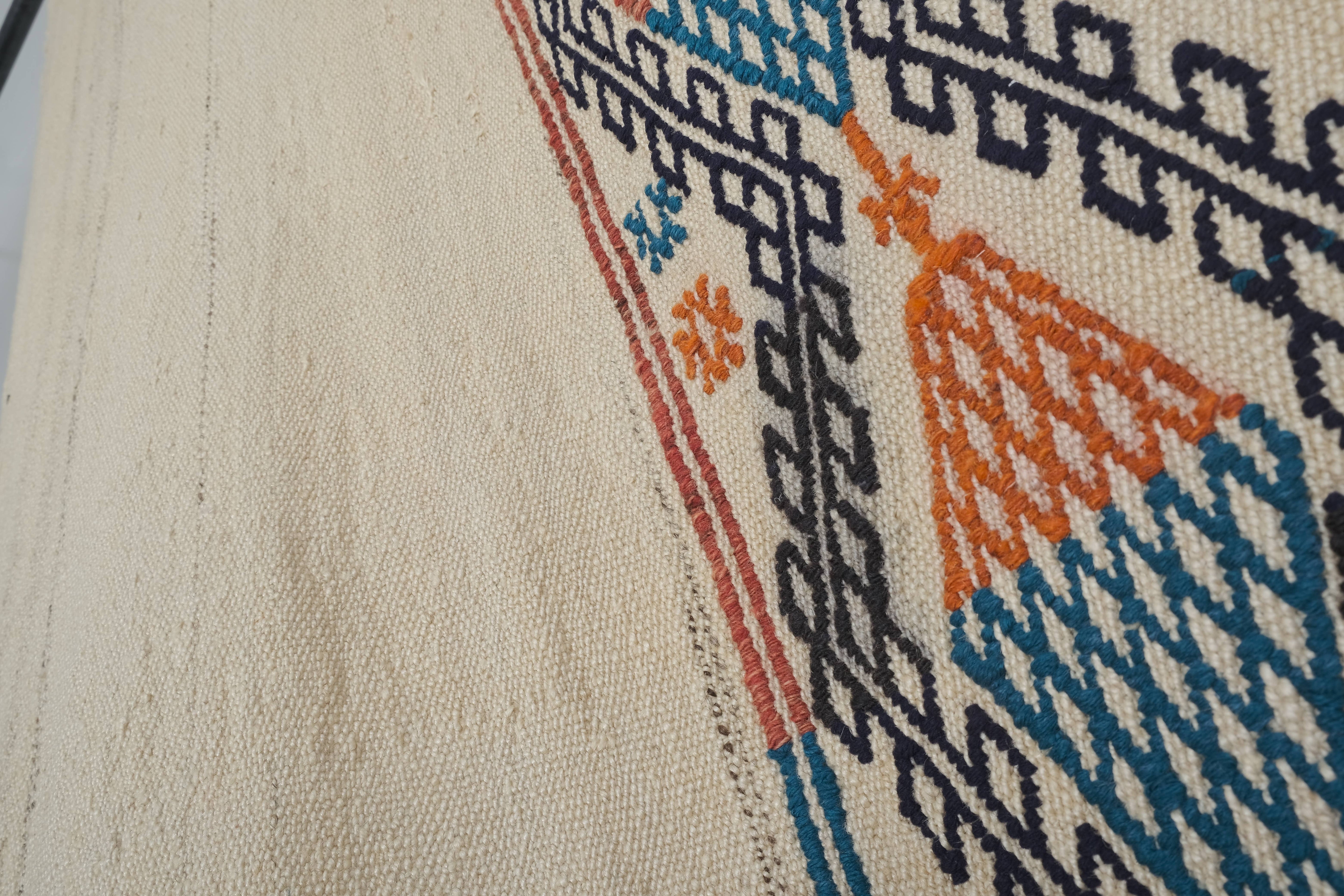 Vintage Turkish Kilim Runner 2'6'' x 16'6''
