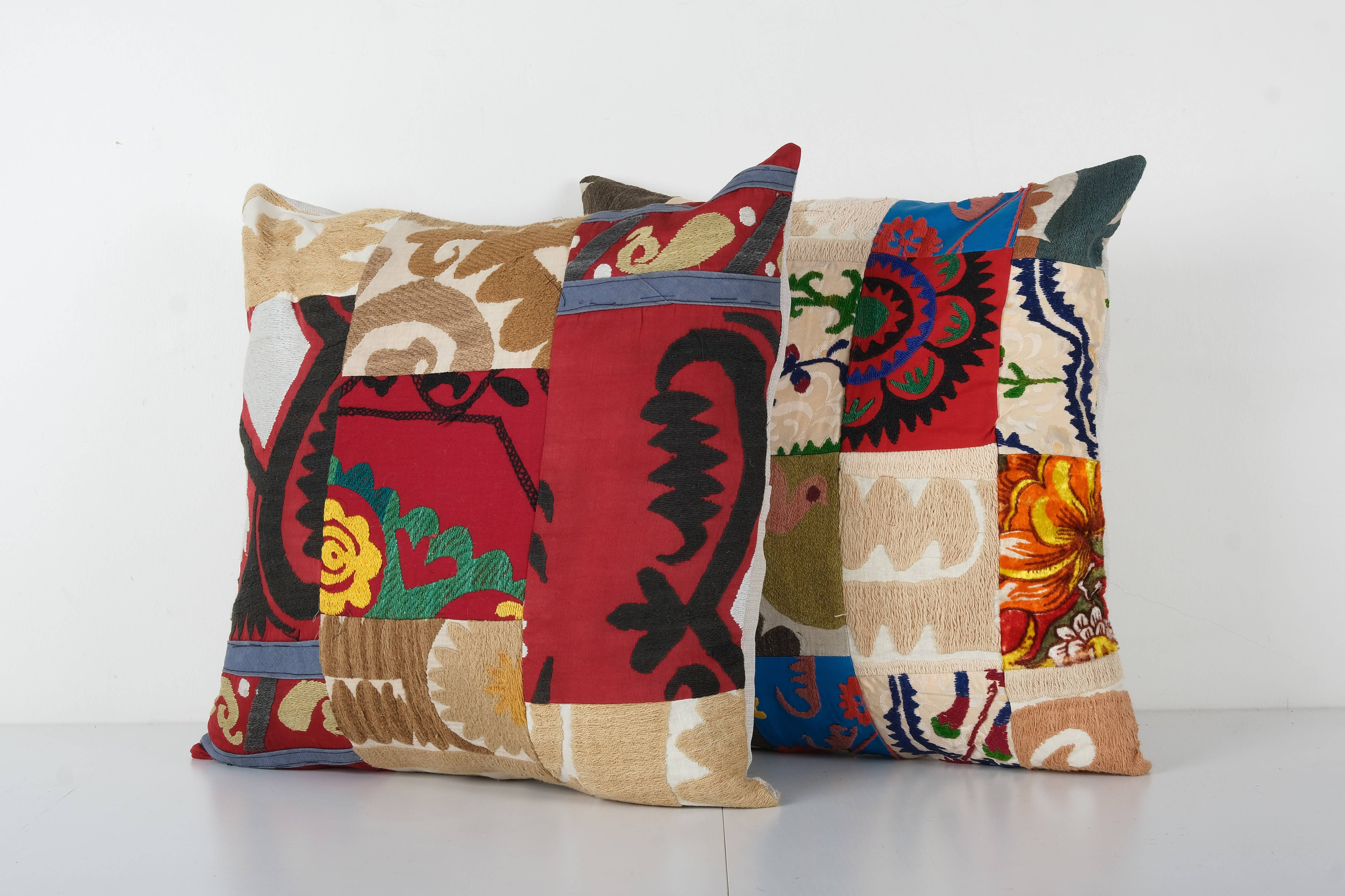 Suzani Pillow Cover Set of 2 | 18'' x 19''
