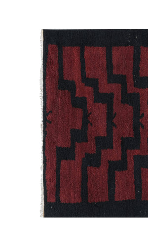 Vintage Turkish Tulu Rug 3'9'' x 6'2''