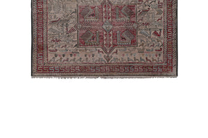 Vintage Soumac Kilim Rug 4' x 6'