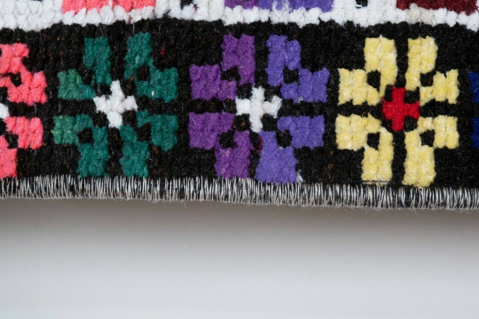 Vintage Herki Runner Rug 2'5'' x 12'1''