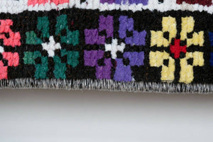 Vintage Herki Runner Rug 2'5'' x 12'1''