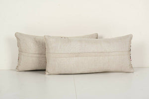 Kilim Pillow Cover Set of 2 | 12'' x 24''