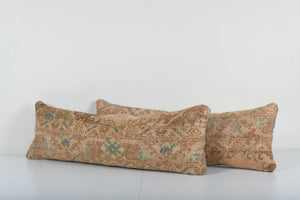 Rug Bedding Pillow Cover Set of 2 | 12'' x 35''