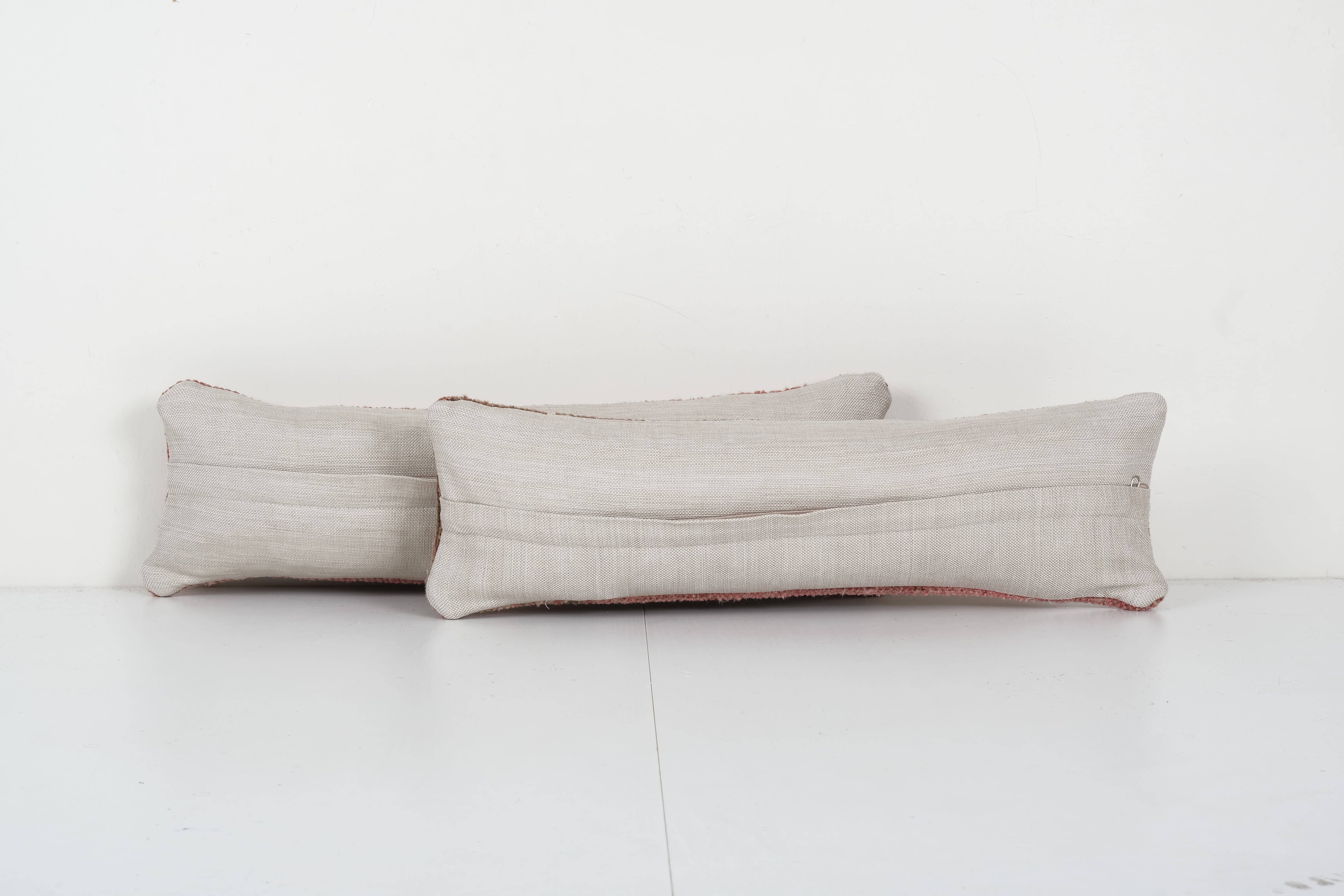 Rug Pillow Cover Set of 2 | 8'' x 22''