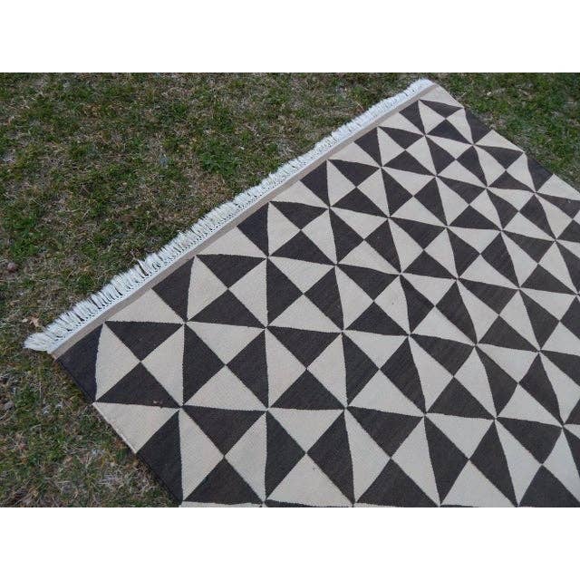 Vintage Turkish Kilim Rug 4'3'' x 6'8''