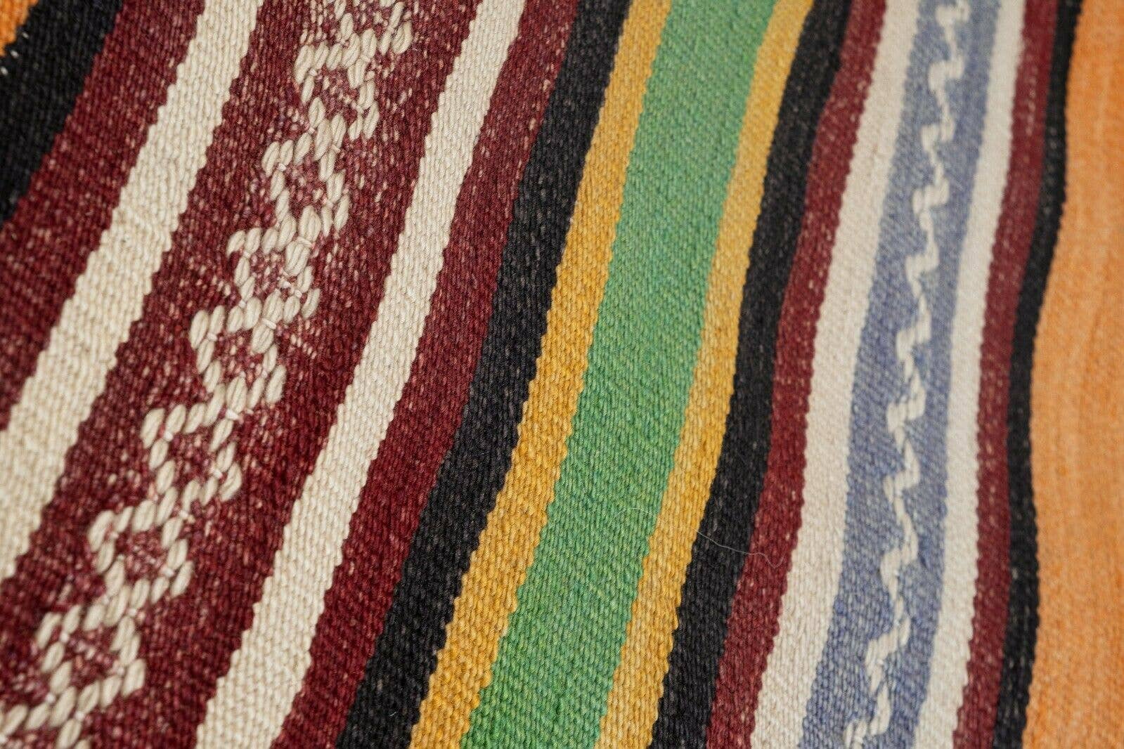 Vintage Turkish Kilim Runner 2'3'' x 10'10''
