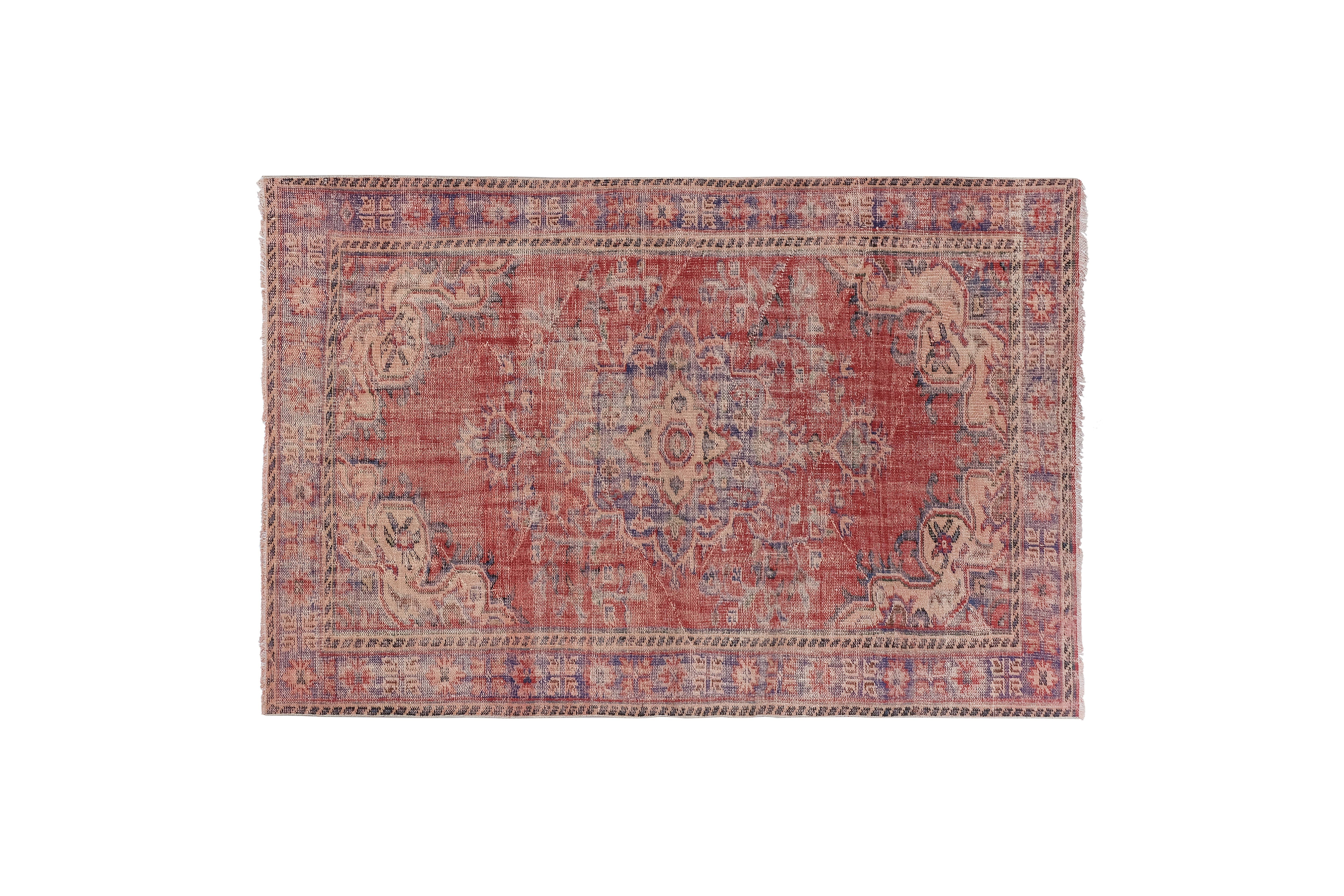 Vintage Turkish Rug 6' x 9'1''