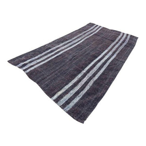 Vintage Turkish Kilim Rug 5'5'' x 9'10''