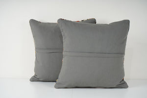 Kilim Patchwork Pillow Cover Set of 2 | 20'' x 20''